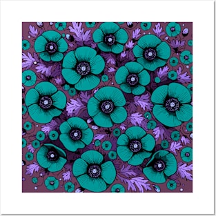 Poppy Flower Posters and Art